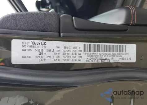 2016 Jeep Grand Cherokee Laredo из США, поврежденный, VIN 1C4RJFAG7GC492733